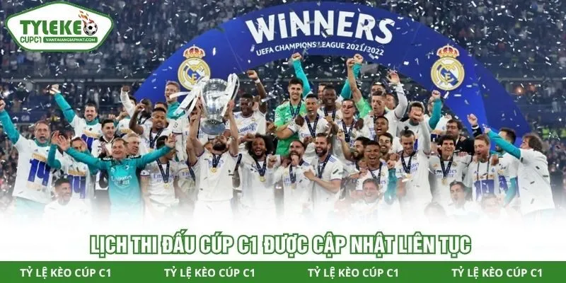 Lịch thi đấu cúp C1 được cập nhật liên tục mỗi ngày